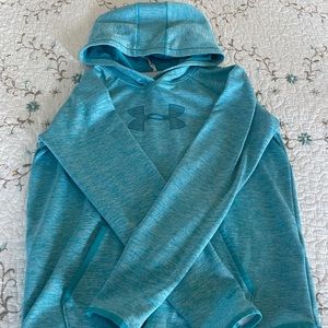 GIRLS UNDER ARMOUR COLD GEAR STORM SMALL HOODIE